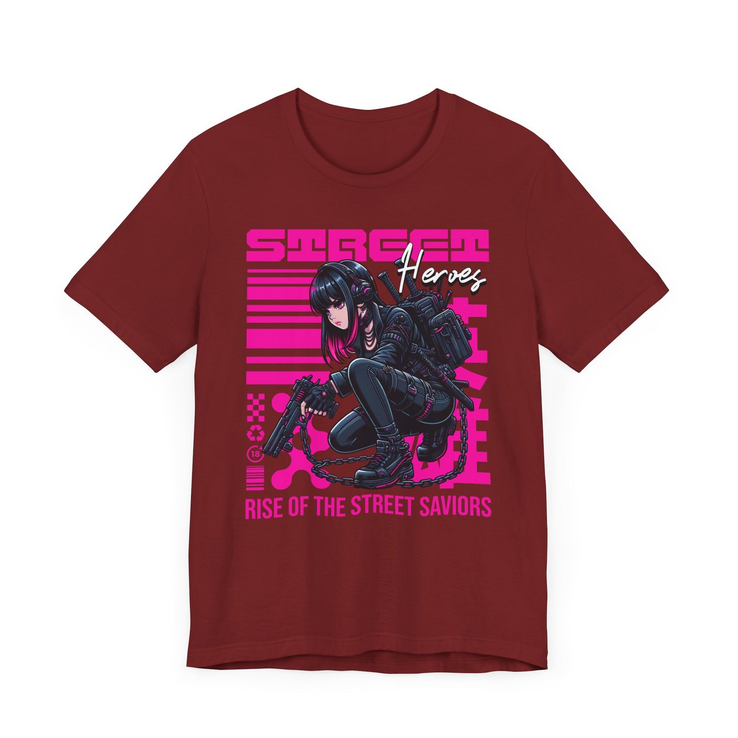 Street Heroes🔥 Unisex Jersey Short Sleeve Tee