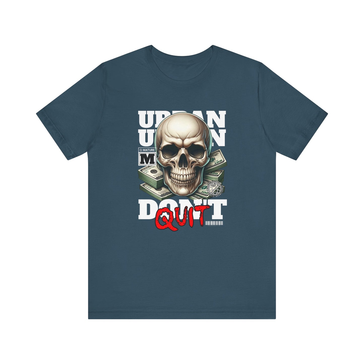 Don’t Quit💀Unisex Jersey Short Sleeve Tee