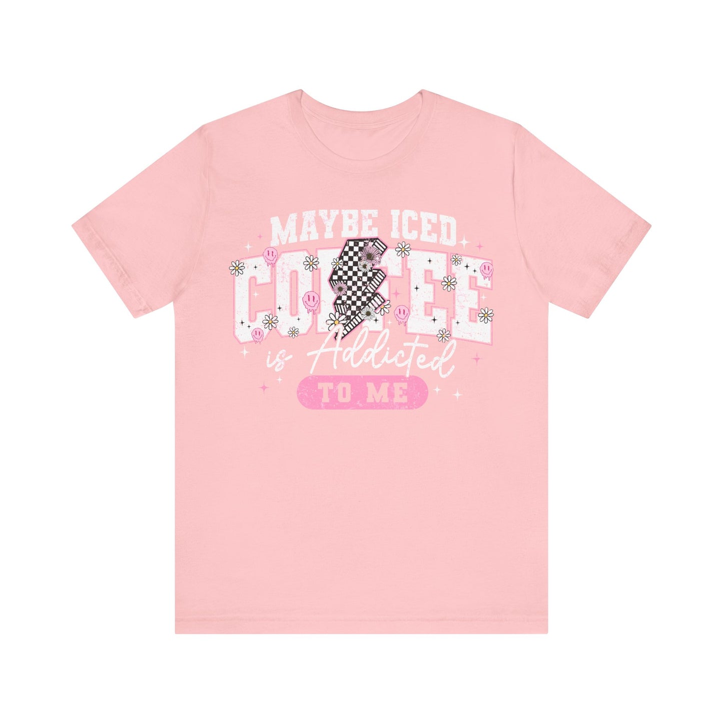 Maybe Iced Coffee⚡Unisex Jersey Short Sleeve Tee