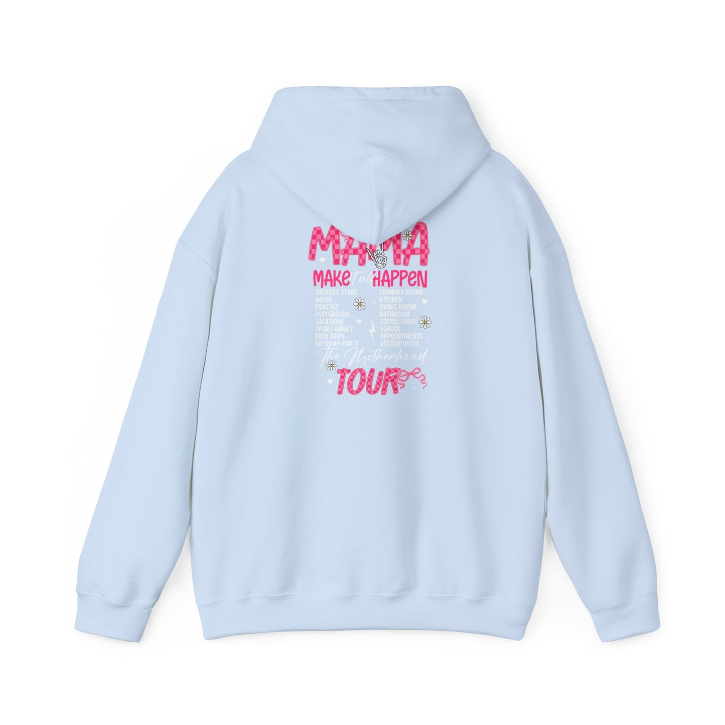 The Motherhood Tour🎀🌸 Unisex Heavy Blend™ Hooded Sweatshirt