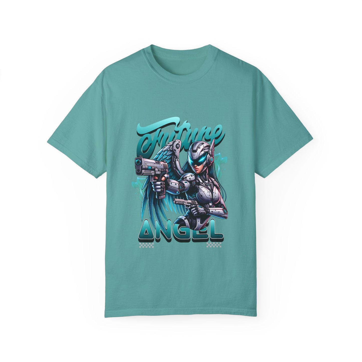 Future Angel🤖Unisex Garment-Dyed T-shirt