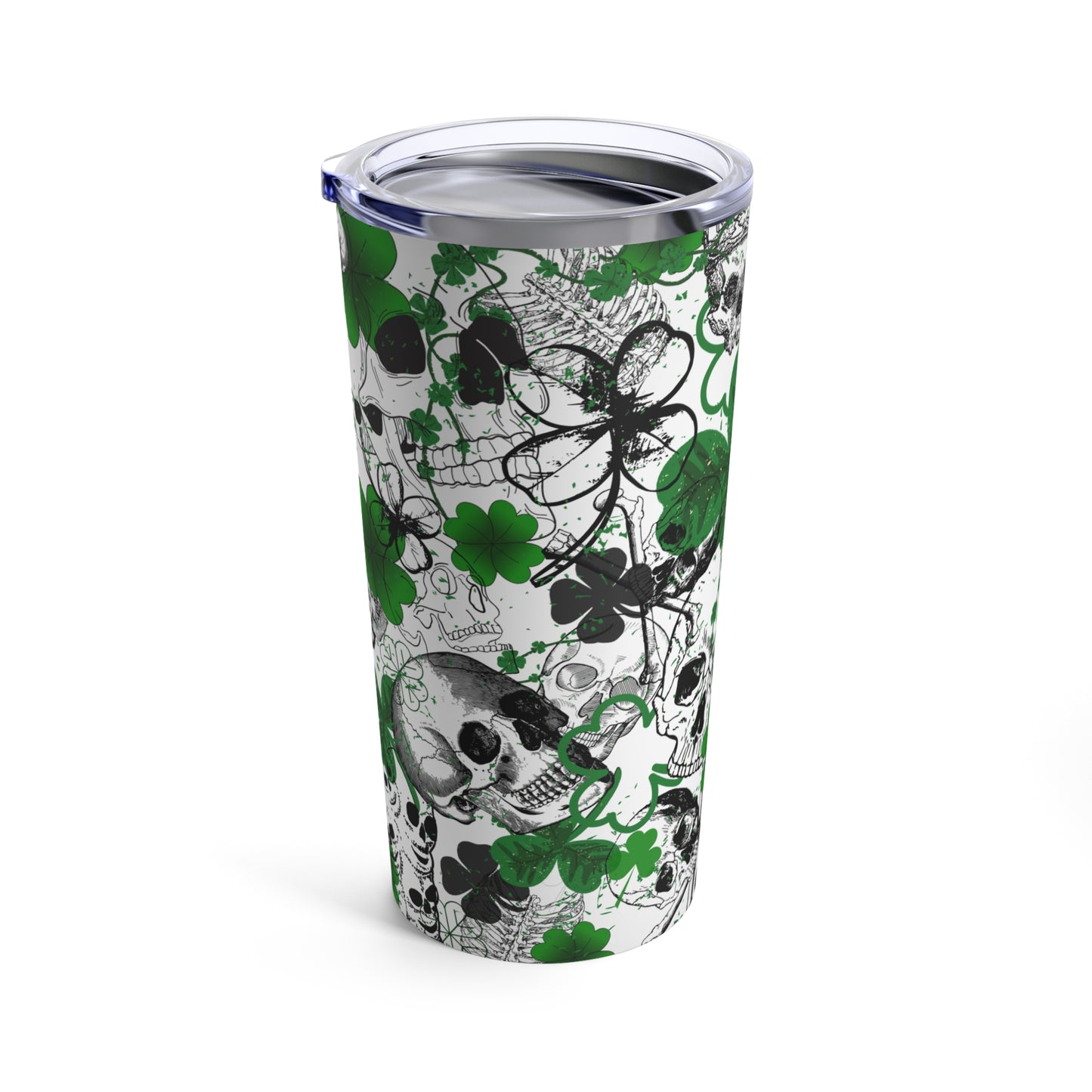 Skull Clover ๐ Tumbler 20oz