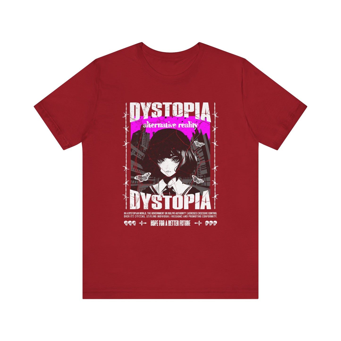 Dystopia🦋 Unisex Jersey Short Sleeve Tee