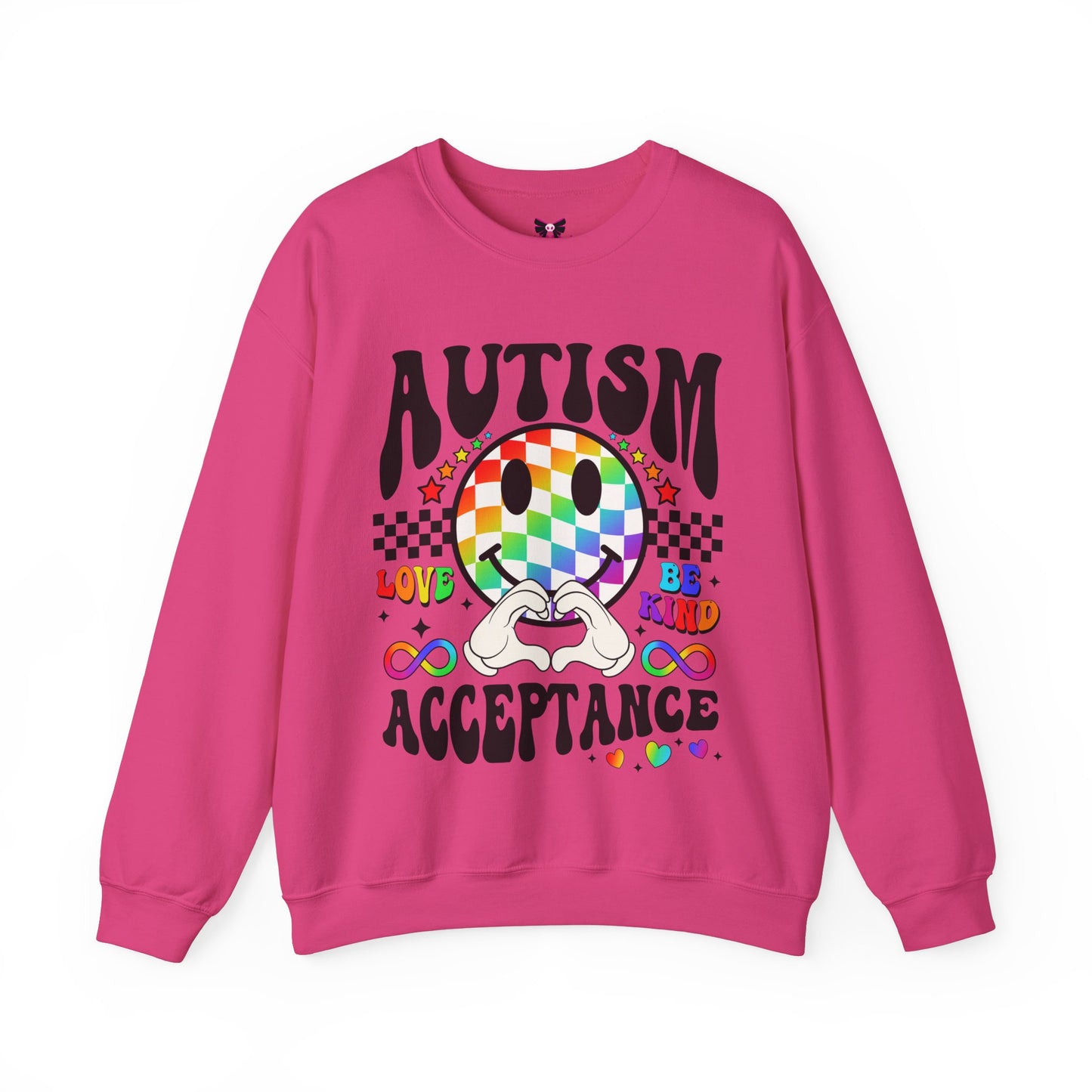 Autism Love Unisex💛 Heavy Blend™ Crewneck Sweatshirt