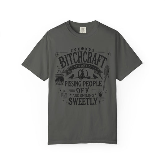 Bitchcraft🖤🎃 Unisex Garment-Dyed T-shirt