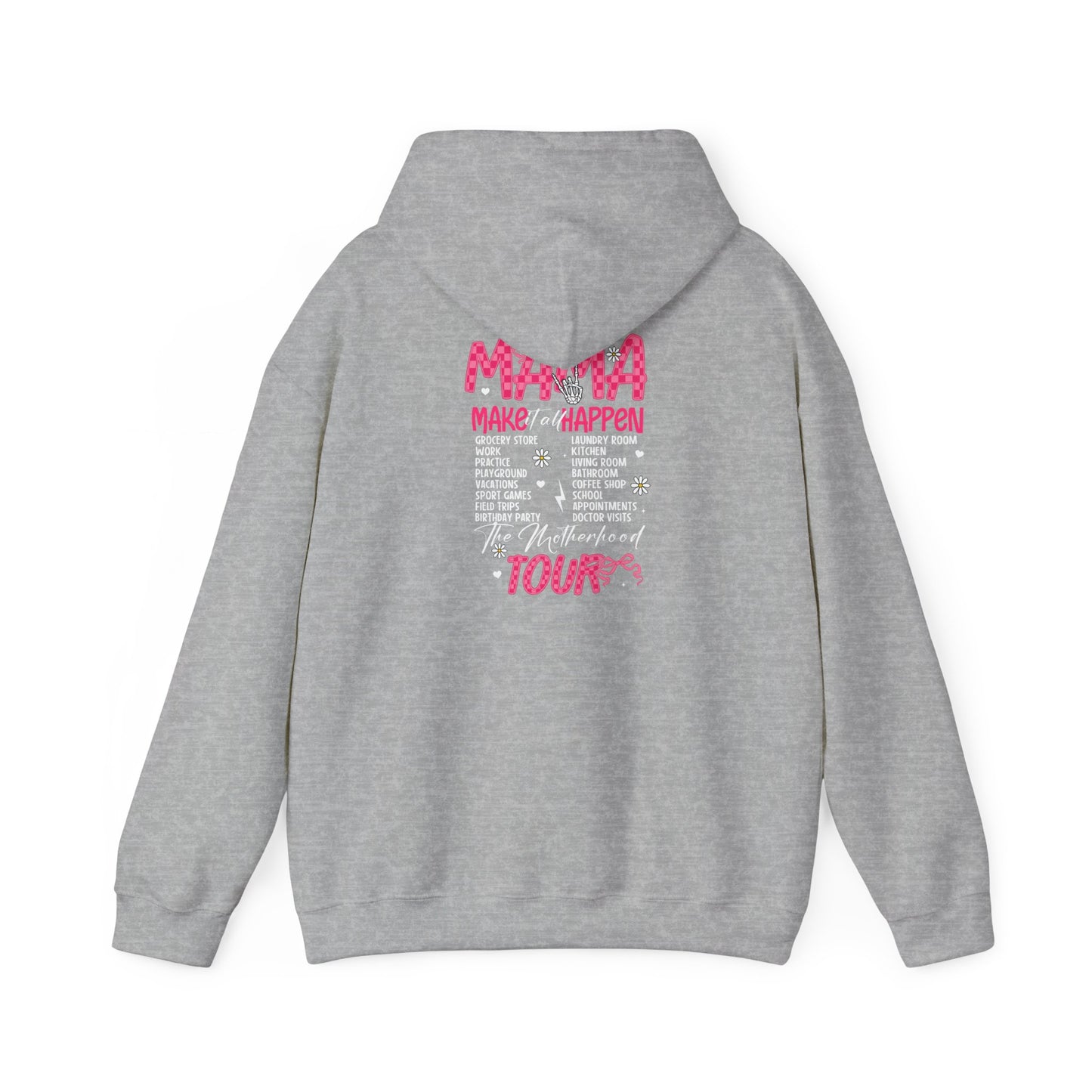 The Motherhood Tour🎀🌸 Unisex Heavy Blend™ Hooded Sweatshirt