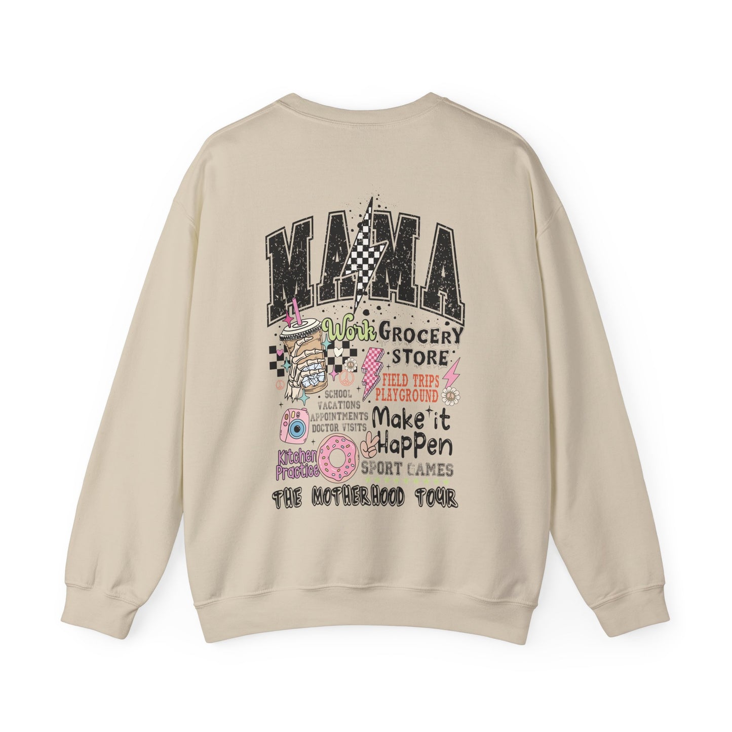 Mama Tour⚡Unisex Heavy Blend™ Crewneck Sweatshirt