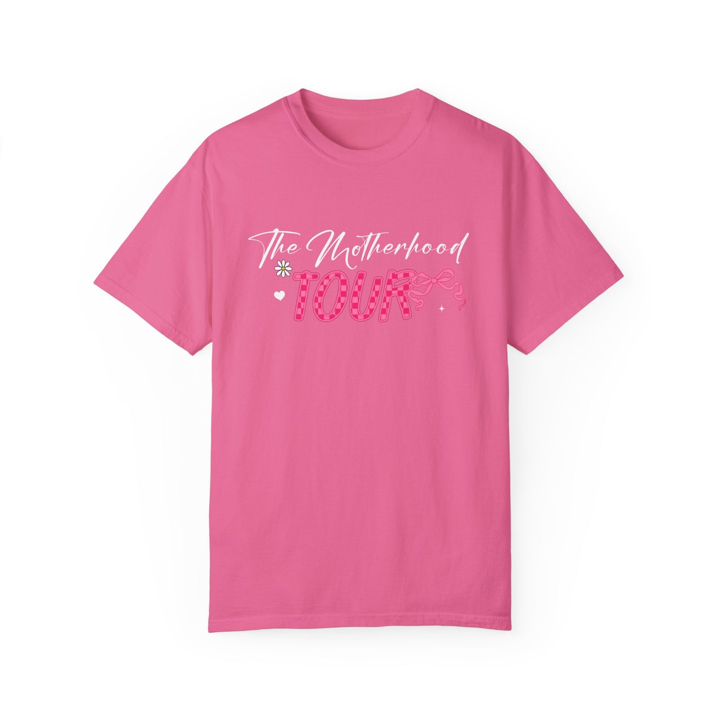 The Motherhood Tour🎀 Unisex Garment-Dyed T-shirt