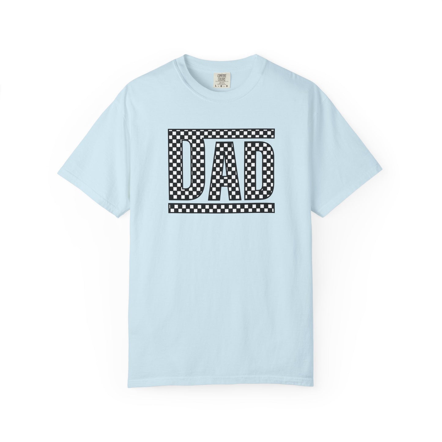 Checkered DAD🖤🤍 Unisex Garment-Dyed T-shirt