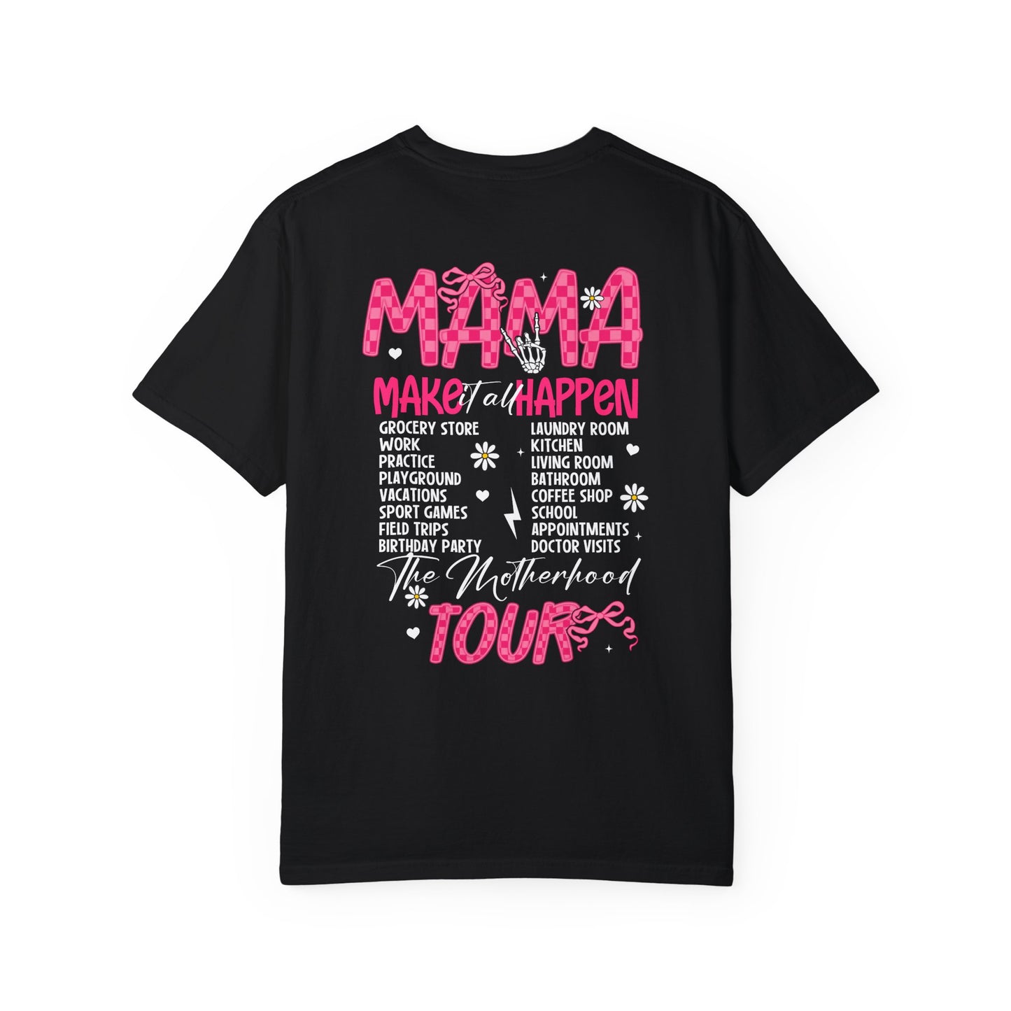 The Motherhood Tour🎀 Unisex Garment-Dyed T-shirt