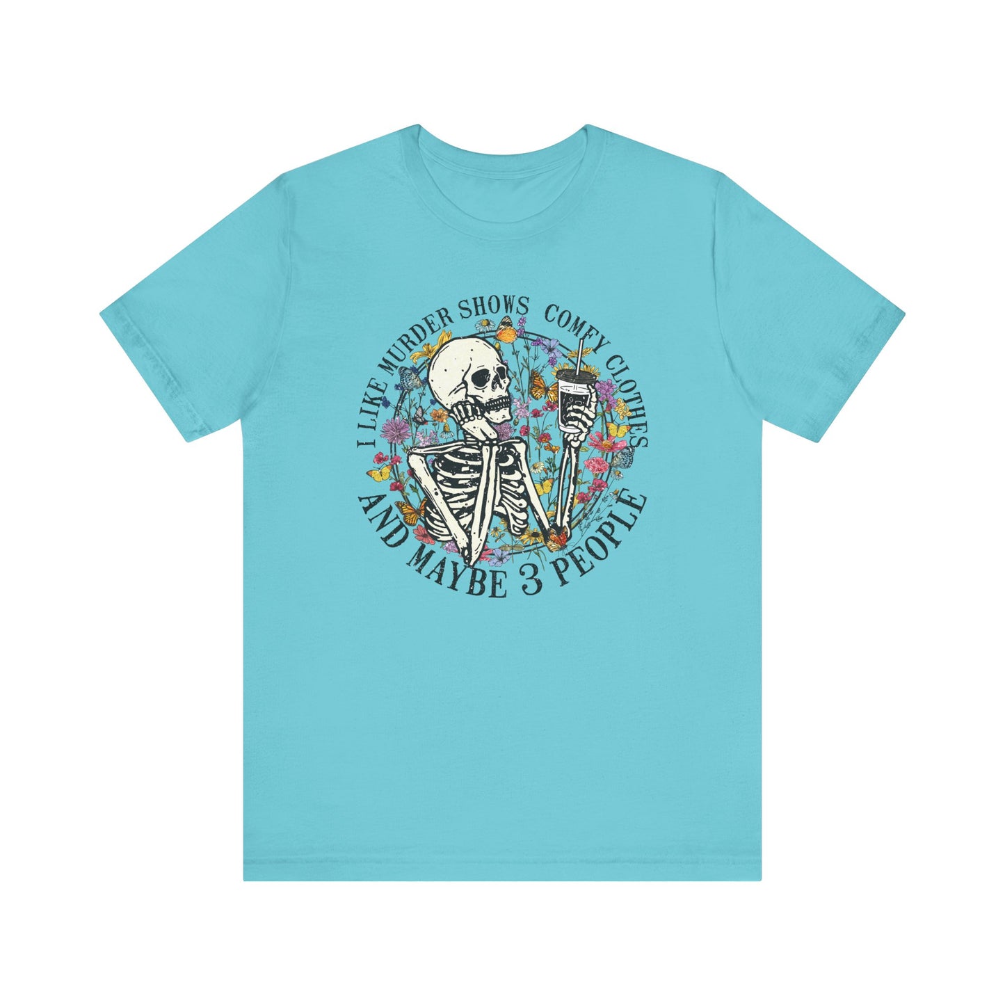 Murder Shows, Comfy Clothes🌸 Unisex Jersey Short Sleeve Tee