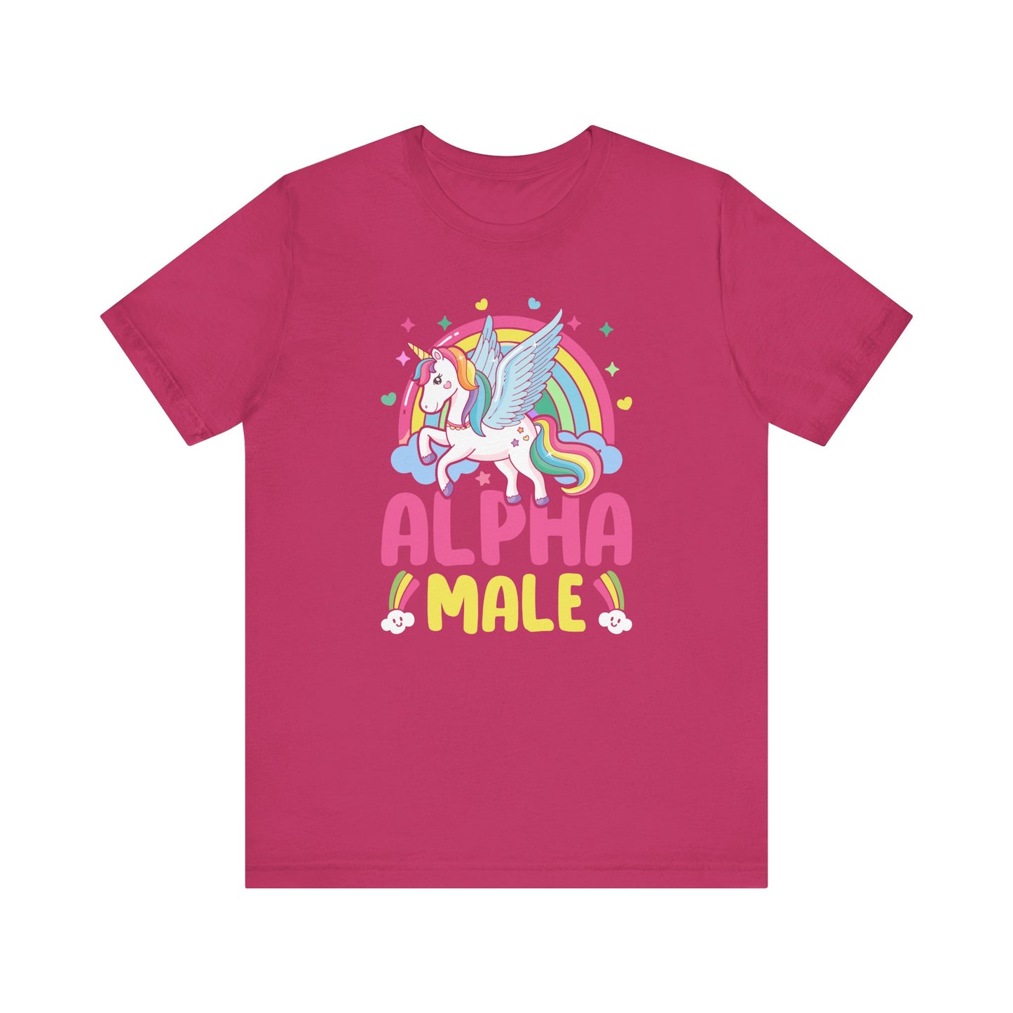 Alpha Male ππ¦ Unisex Jersey Short Sleeve Tee