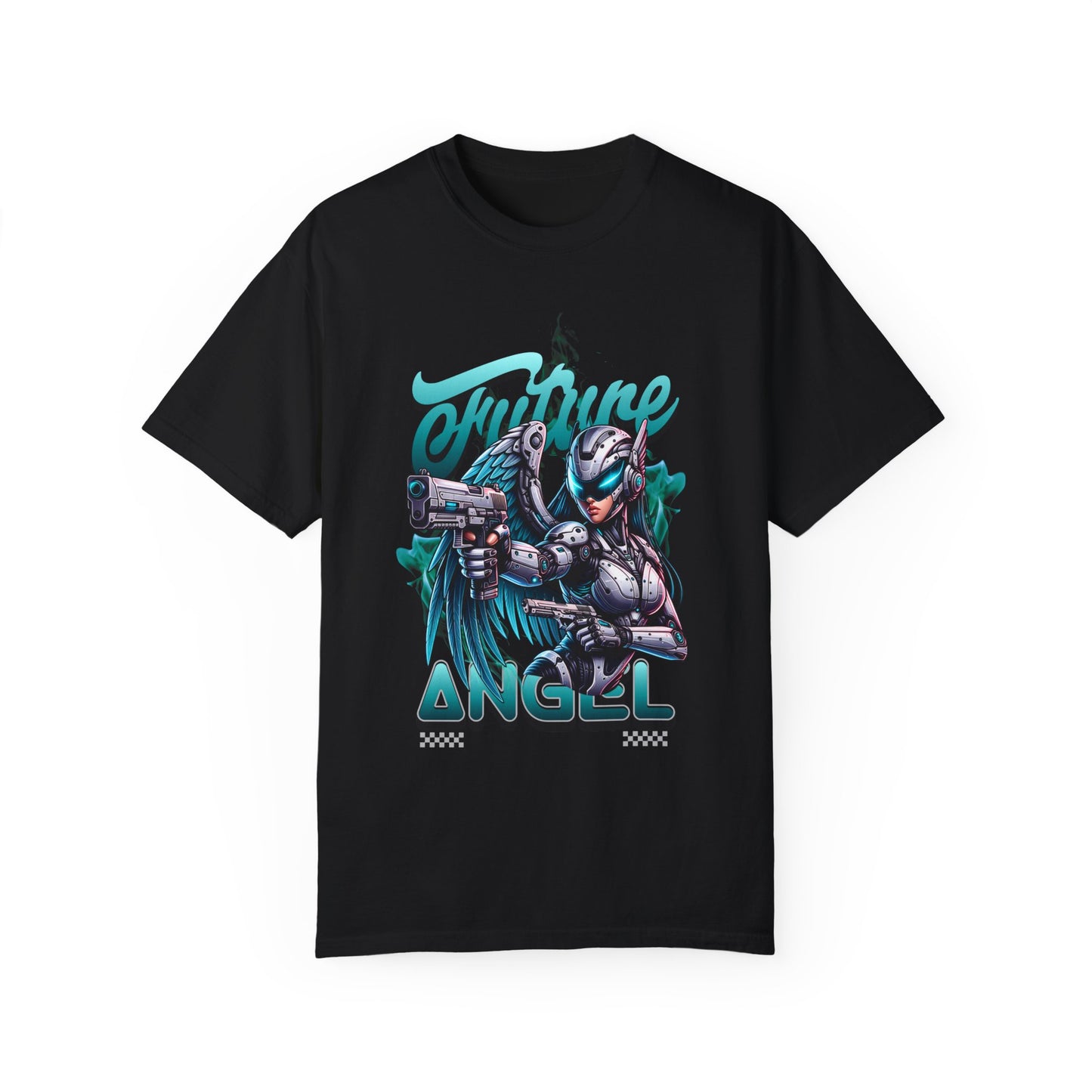Future Angel🤖Unisex Garment-Dyed T-shirt