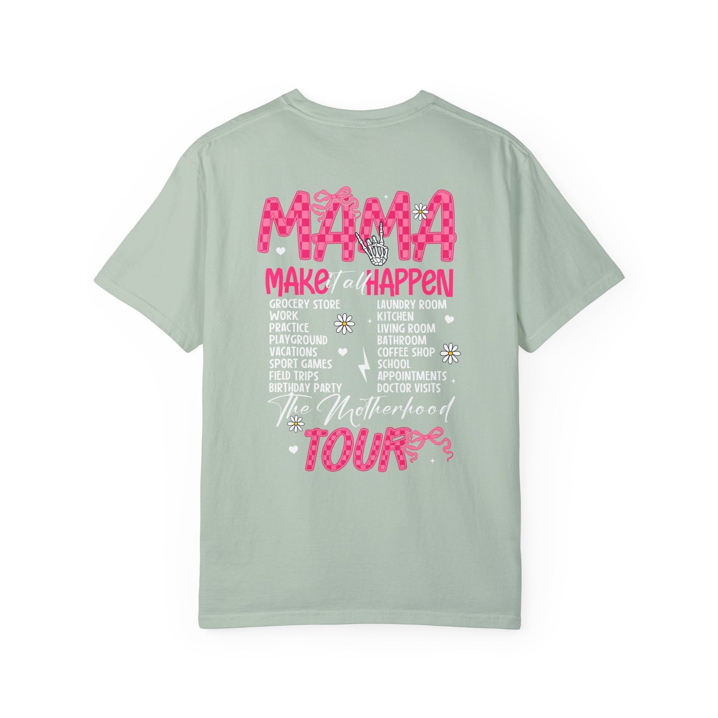 The Motherhood Tour🎀 Unisex Garment-Dyed T-shirt
