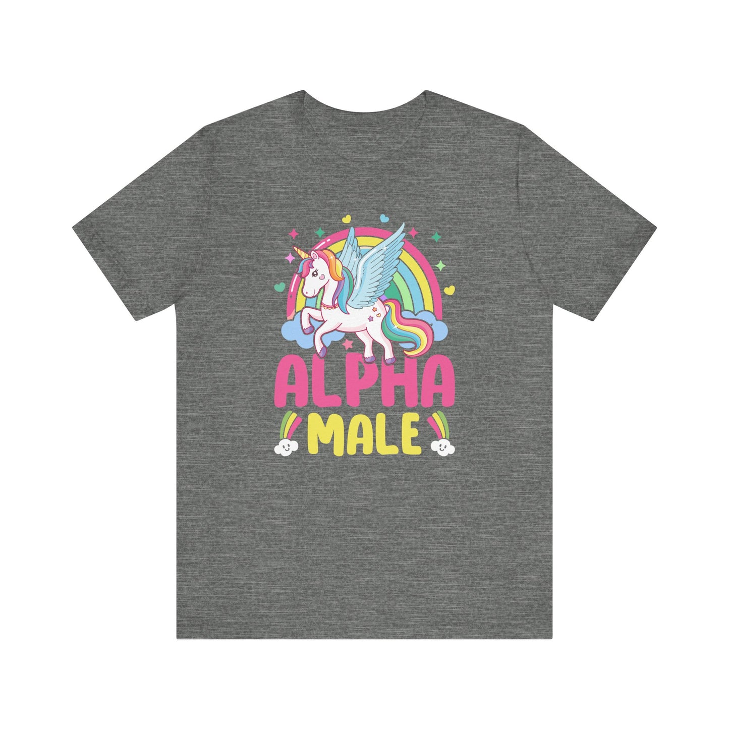 Alpha Male ππ¦ Unisex Jersey Short Sleeve Tee