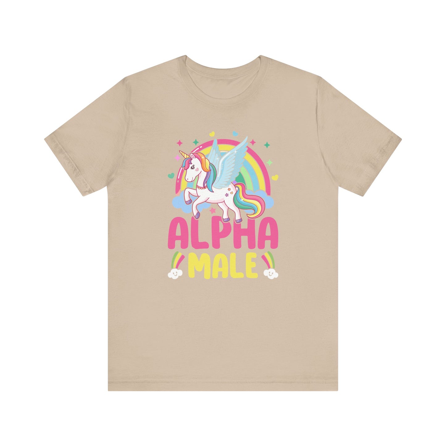Alpha Male ππ¦ Unisex Jersey Short Sleeve Tee