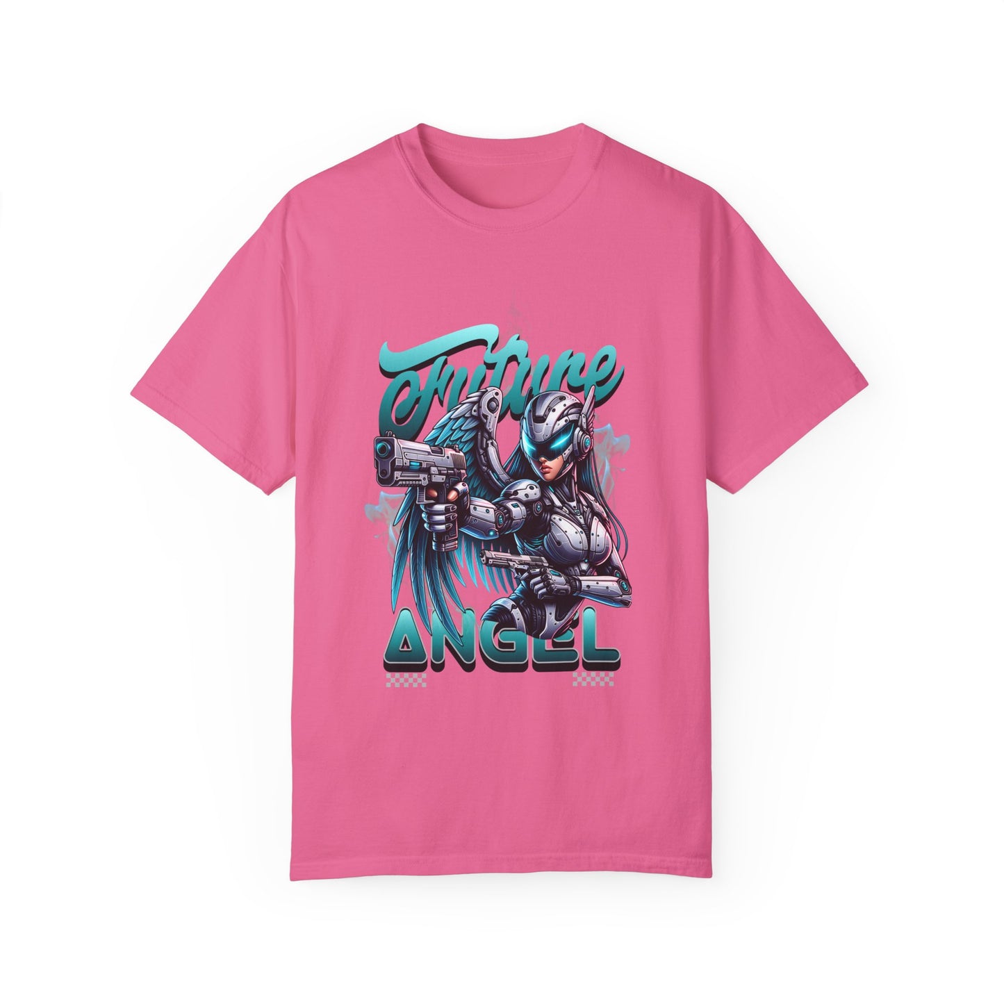 Future Angel🤖Unisex Garment-Dyed T-shirt