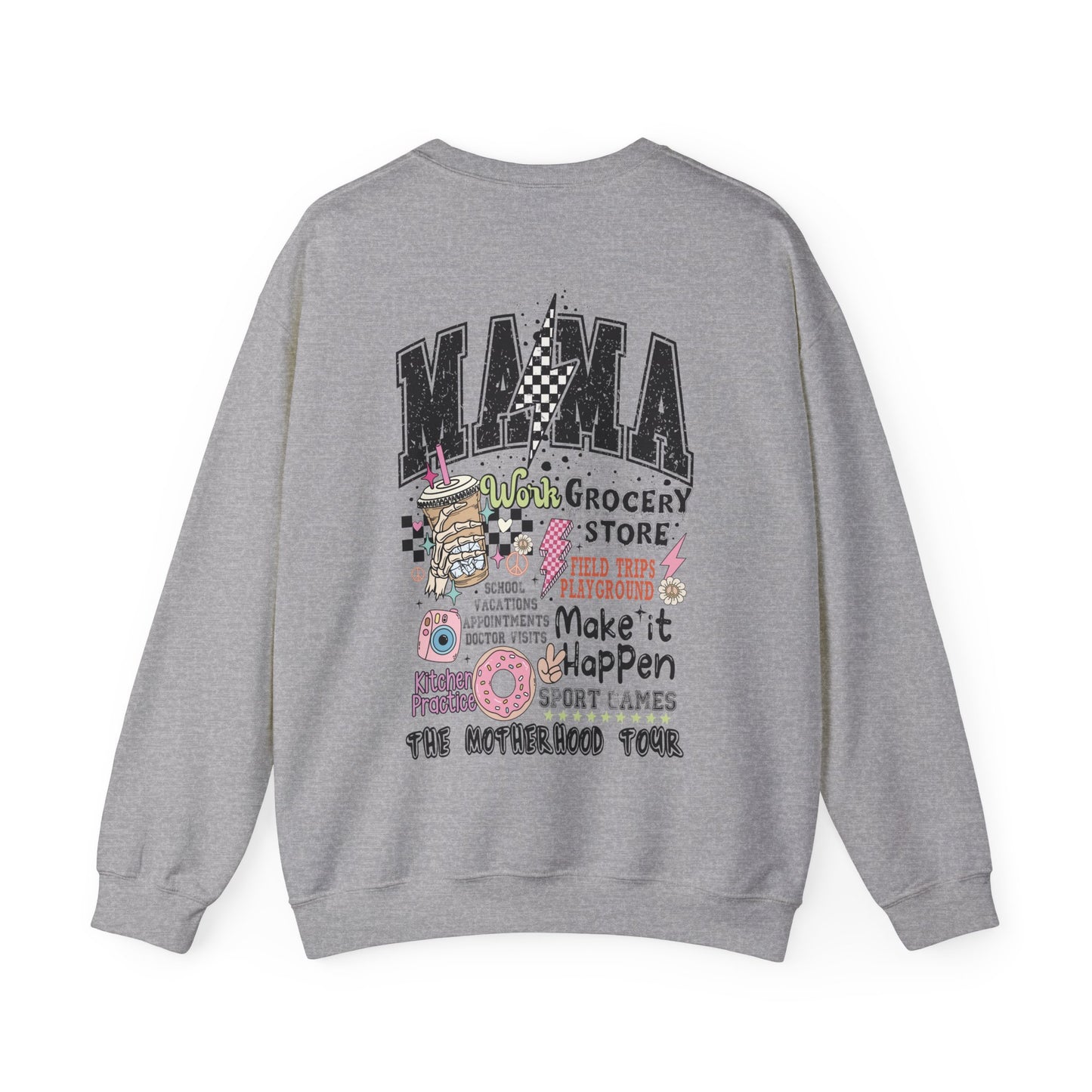 Mama Tour⚡Unisex Heavy Blend™ Crewneck Sweatshirt