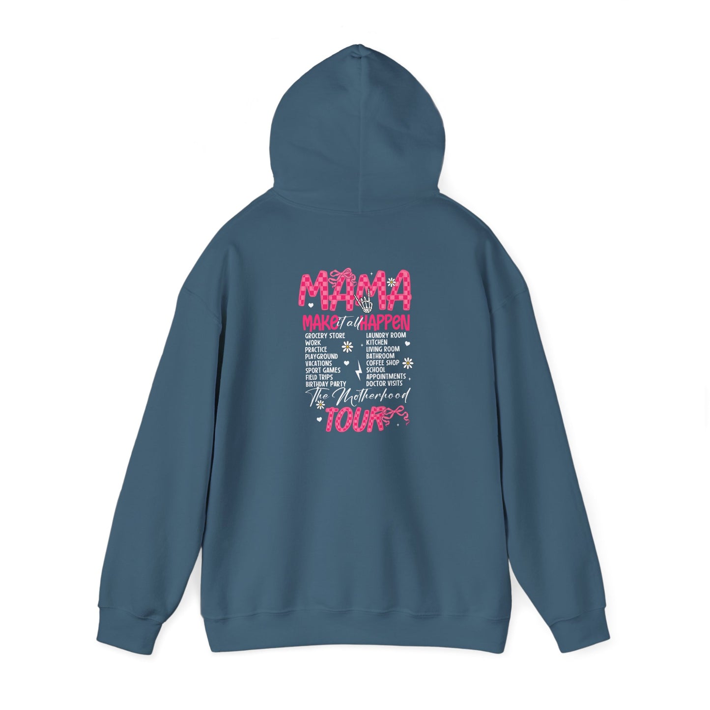 The Motherhood Tour🎀🌸 Unisex Heavy Blend™ Hooded Sweatshirt