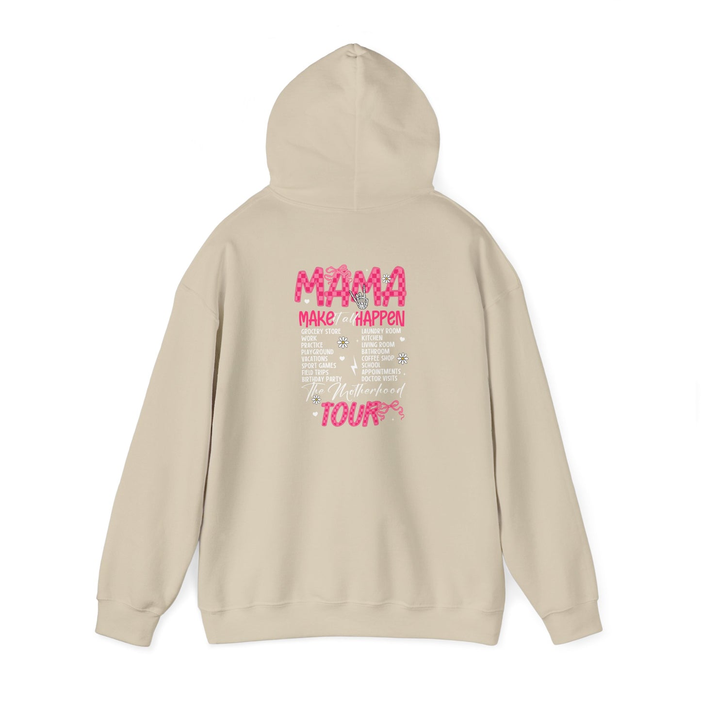 The Motherhood Tour🎀🌸 Unisex Heavy Blend™ Hooded Sweatshirt