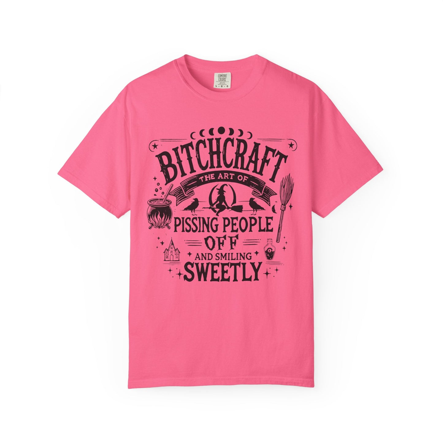 Bitchcraft🖤🎃 Unisex Garment-Dyed T-shirt