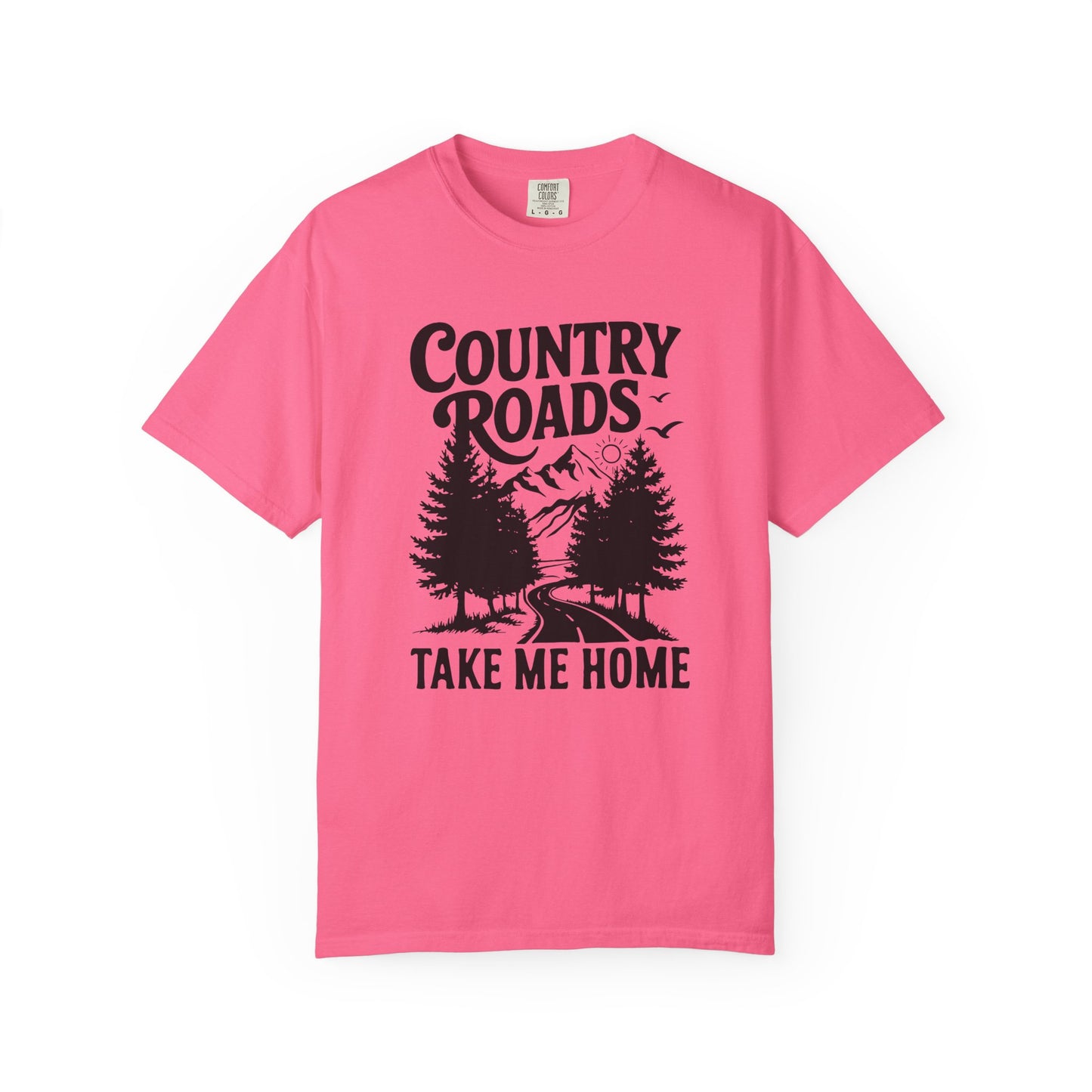 Country Roads🌲Unisex Garment-Dyed T-shirt