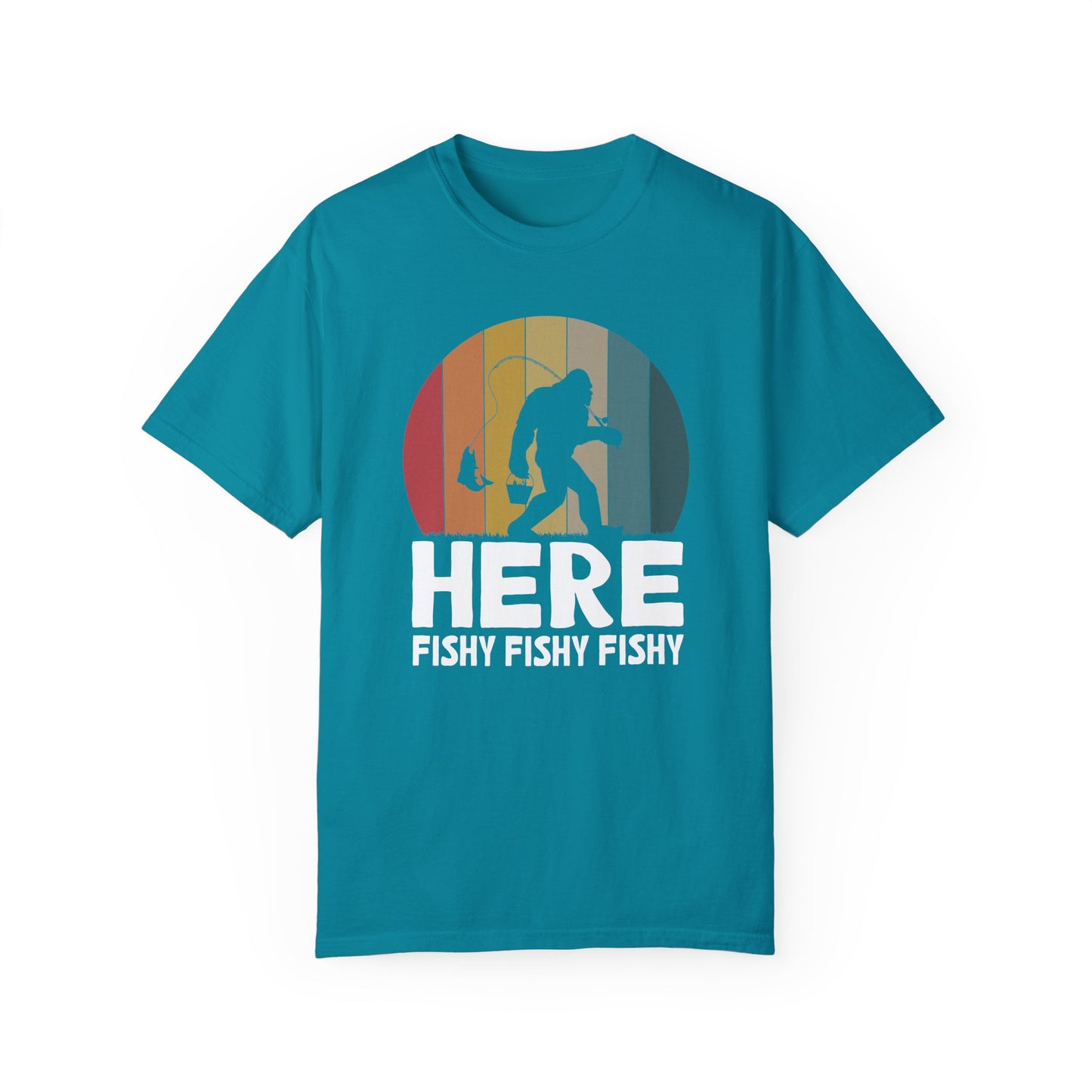 Here Fishy Fishy 👣🎣 Unisex T-shirt