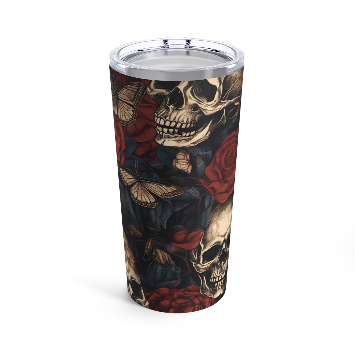 Skulls and Roses 💀🌹Tumbler 20oz