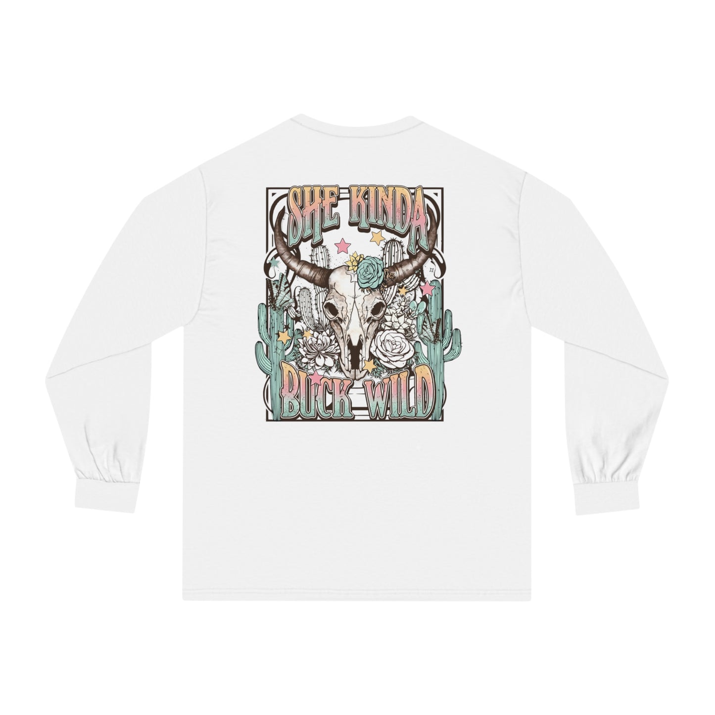 She Kinda Buck Wild 🐮Unisex Classic Long Sleeve T-Shirt