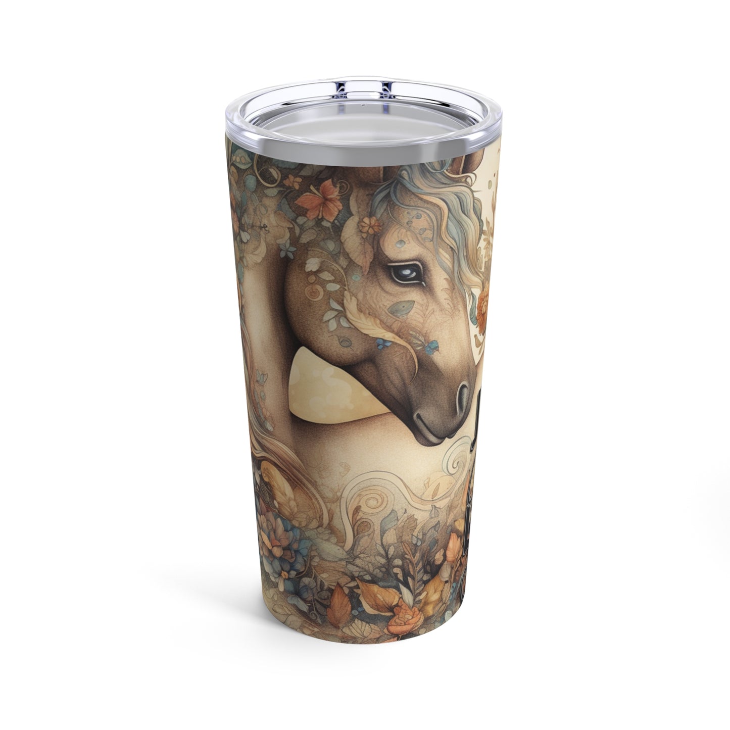 Loves Horses 🐴Tumbler 20oz