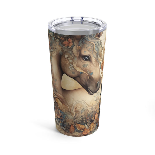 Loves Horses 🐴Tumbler 20oz