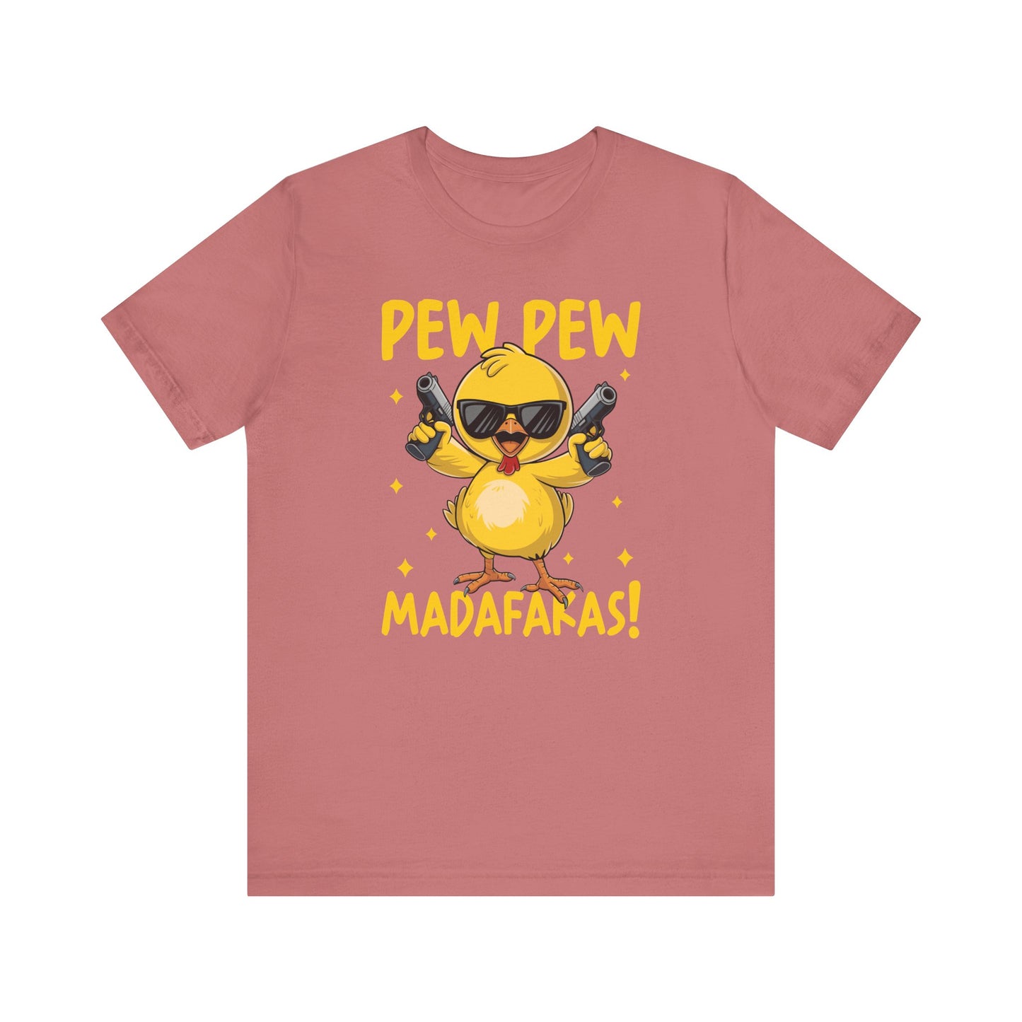 Pew Pew Madafackas 💥 🐥Unisex Jersey Short Sleeve Tee