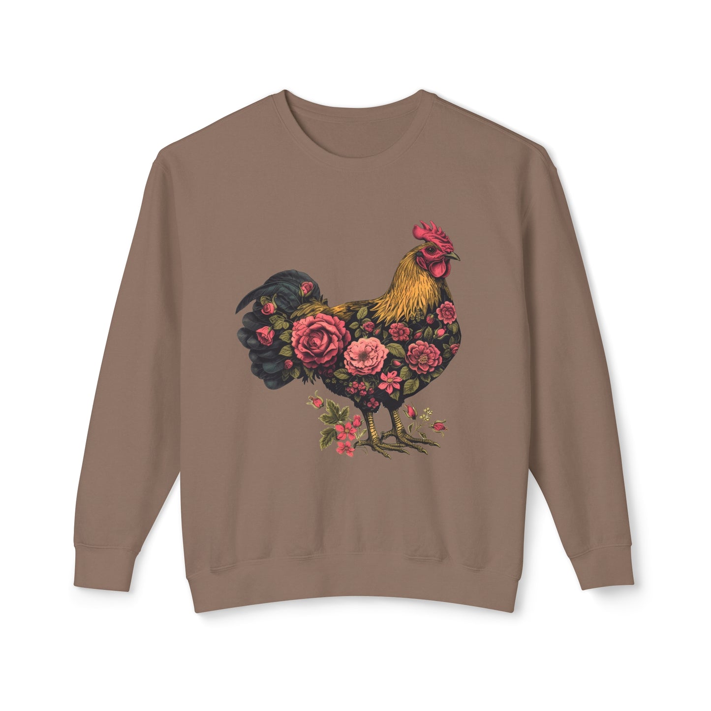 She'll Peck You in the Face 🐔 Unisex Lightweight Crewneck Sweatshirt