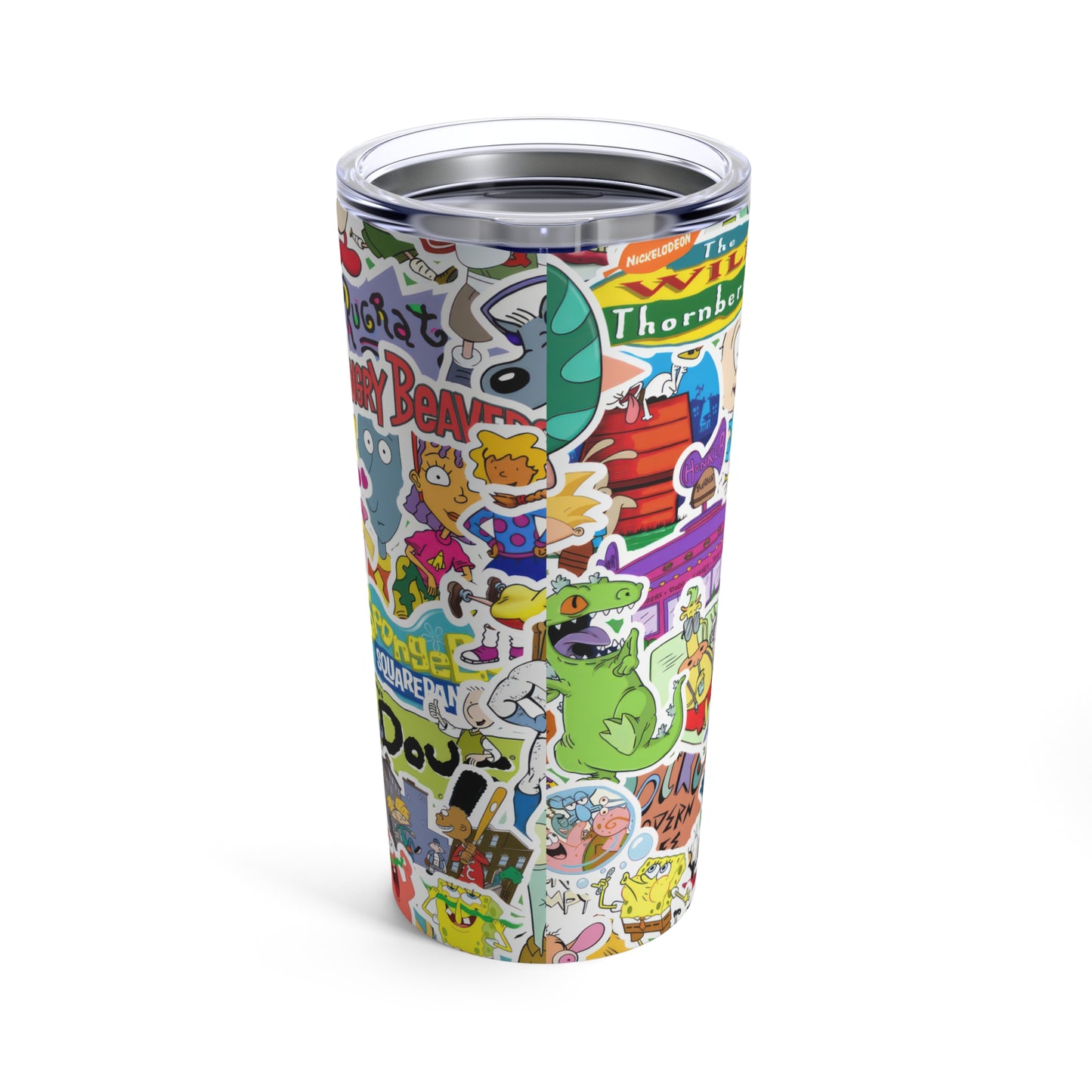 90s Cartoons🥤Tumbler 20oz