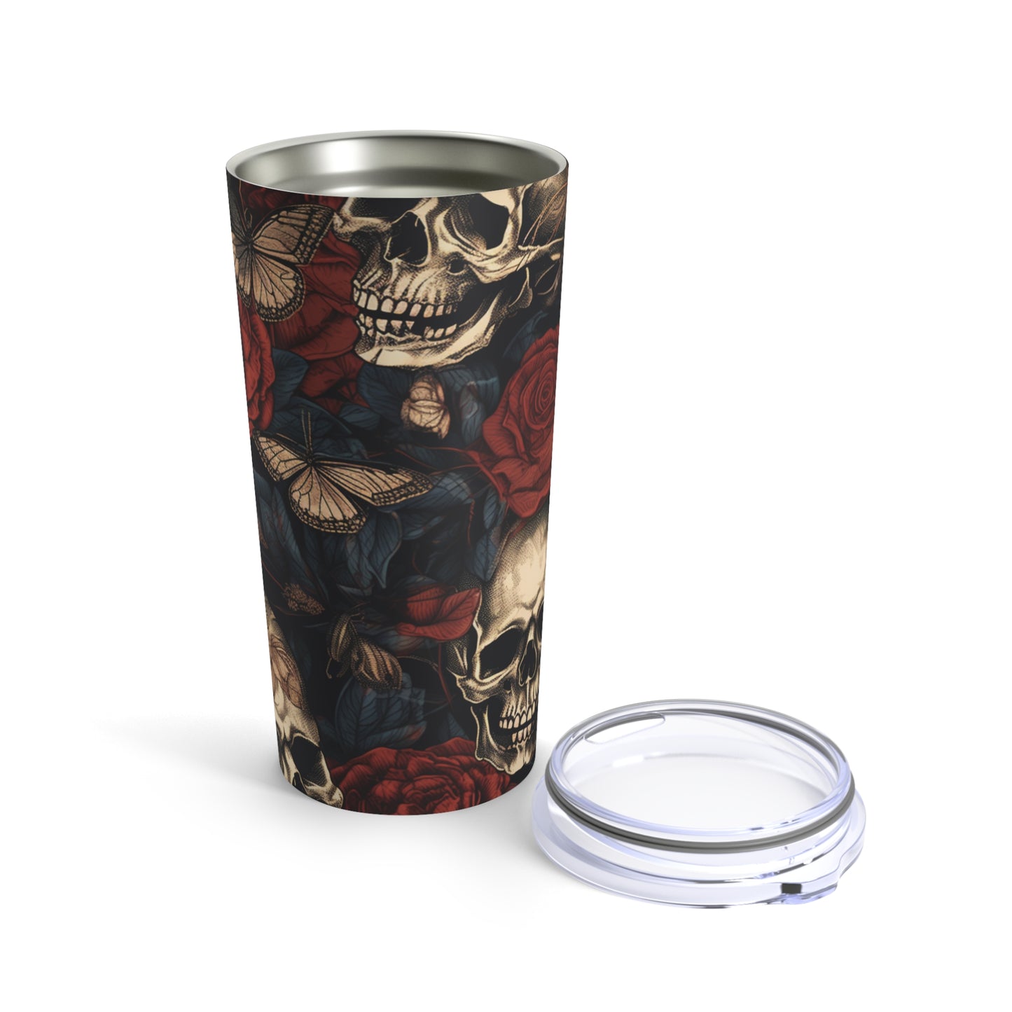 Skulls and Roses 💀🌹Tumbler 20oz