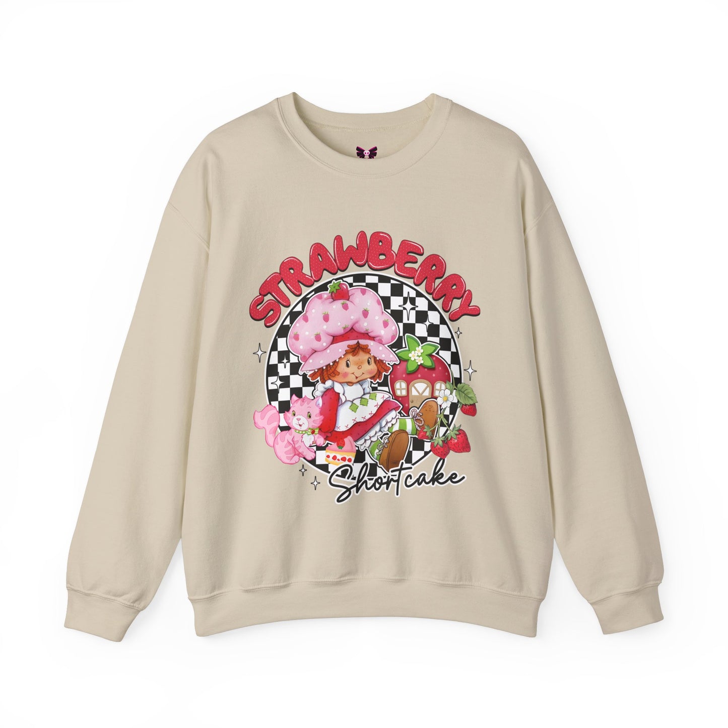 Berry Sweet Shortcake🍓🎀 Unisex Heavy Blend™ Crewneck Sweatshirt