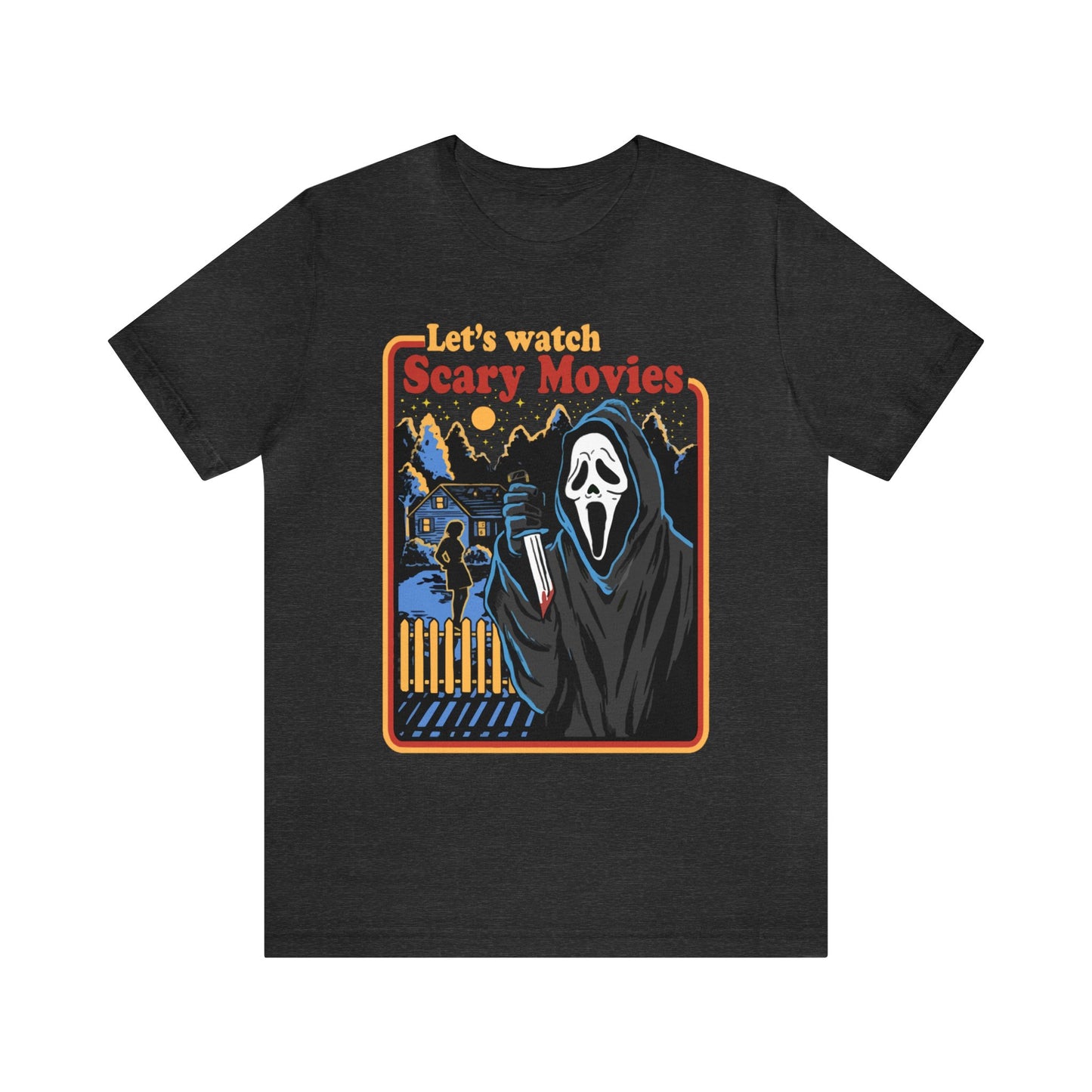 Scary Movie🍿Unisex Jersey Short Sleeve Tee