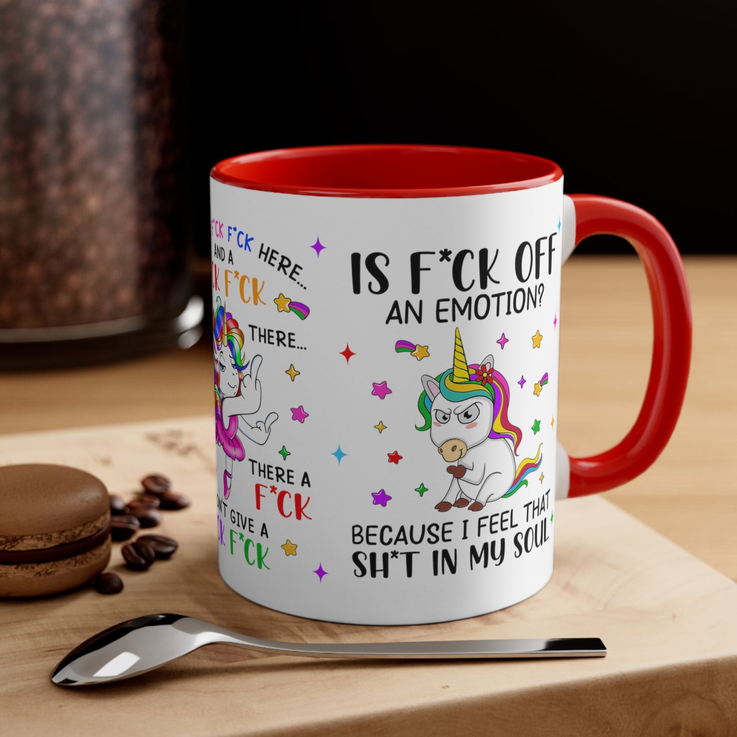 Unicorn Soul 🦄Accent Coffee Mug, 11oz