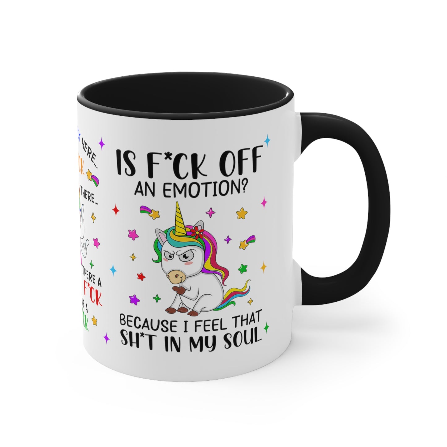 Unicorn Soul 🦄Accent Coffee Mug, 11oz