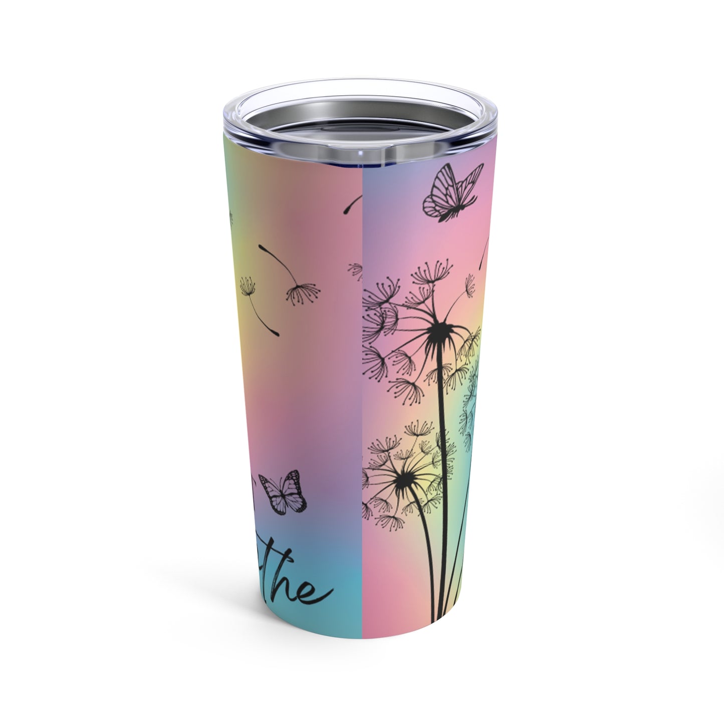 Just Breathe 🌸Tumbler 20oz