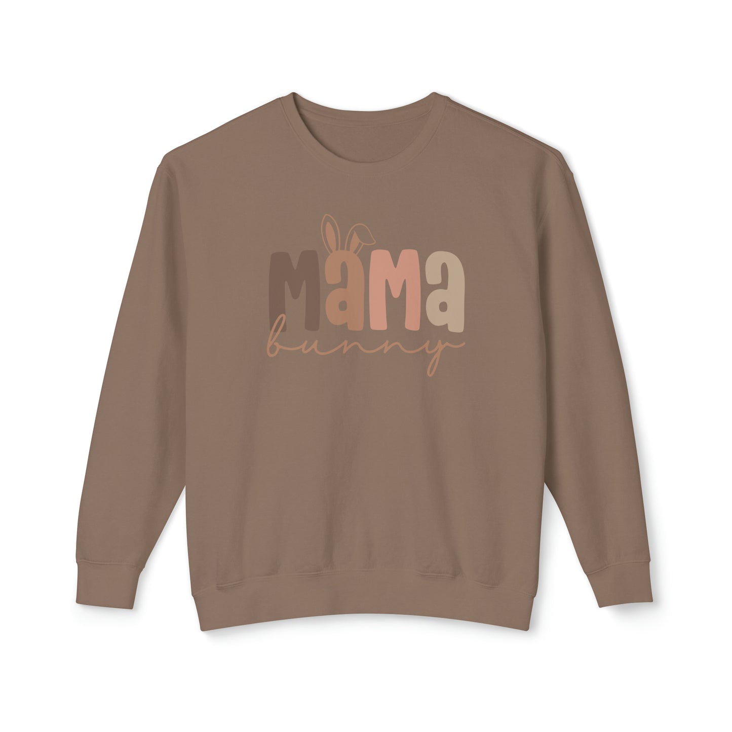 Mama Bunny 🐰Unisex Lightweight Crewneck Sweatshirt