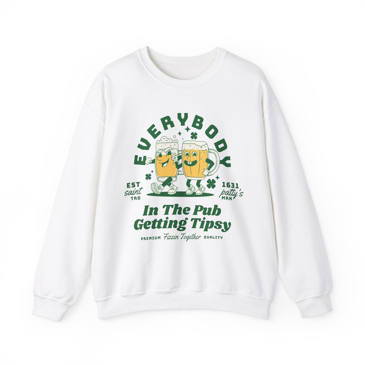 Everybody Getting Tipsy 🍀Unisex Heavy Blend™ Crewneck Sweatshirt