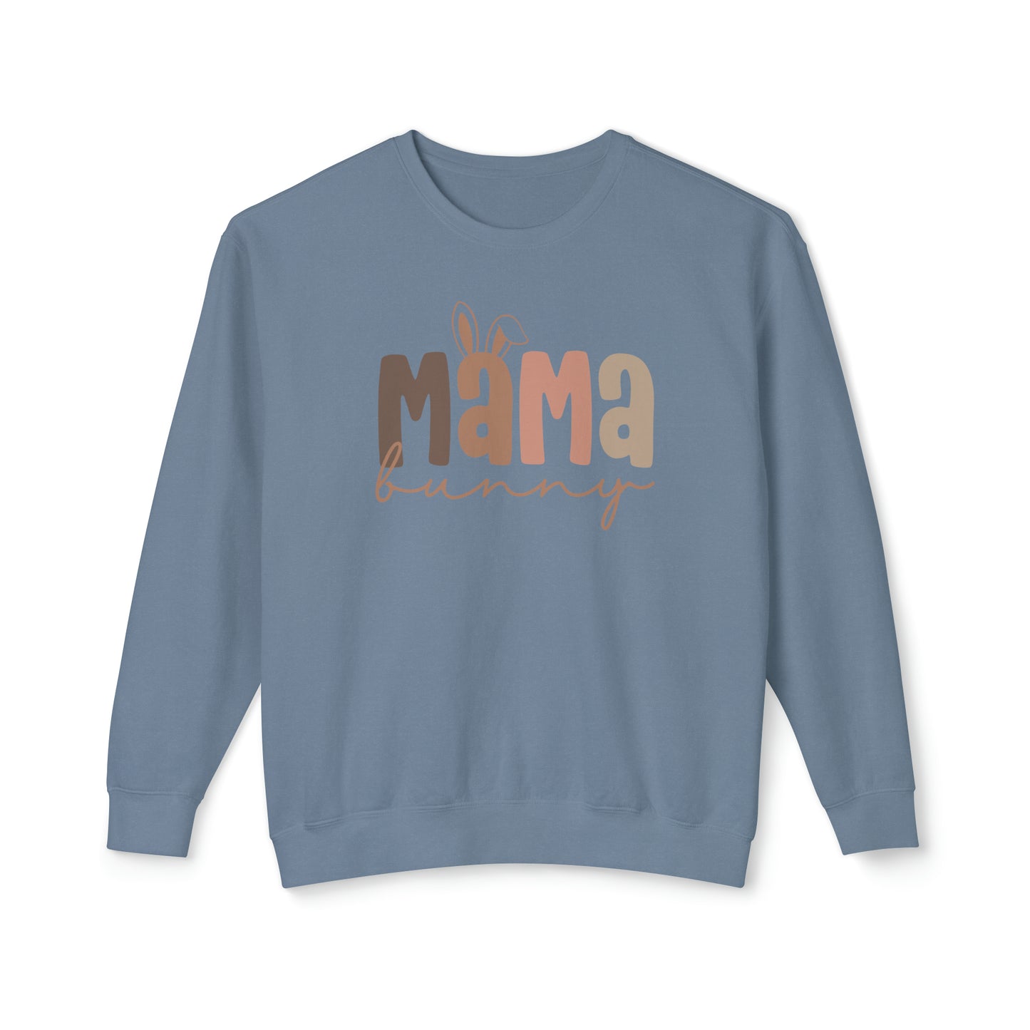 Mama Bunny 🐰Unisex Lightweight Crewneck Sweatshirt