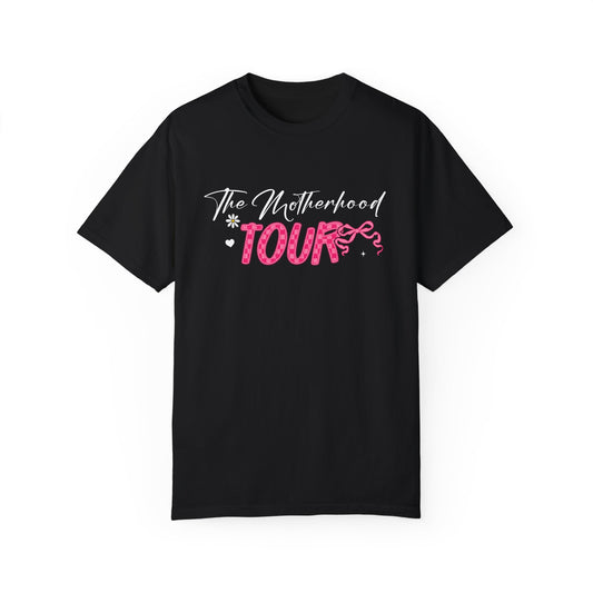 The Motherhood Tour🎀 Unisex Garment-Dyed T-shirt