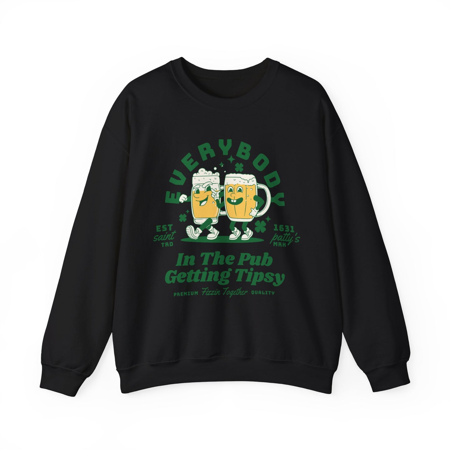 Everybody Getting Tipsy 🍀Unisex Heavy Blend™ Crewneck Sweatshirt