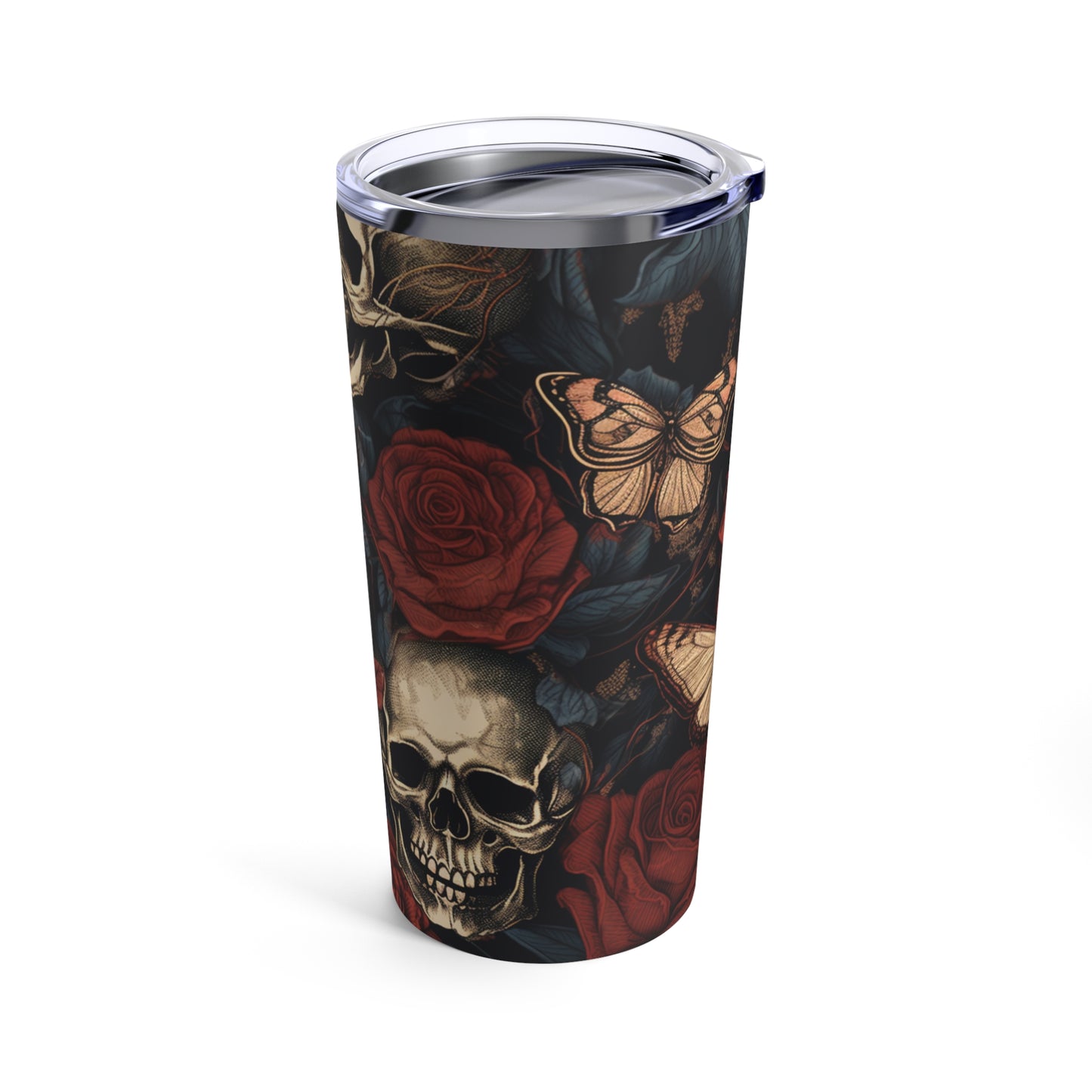 Skulls and Roses 💀🌹Tumbler 20oz