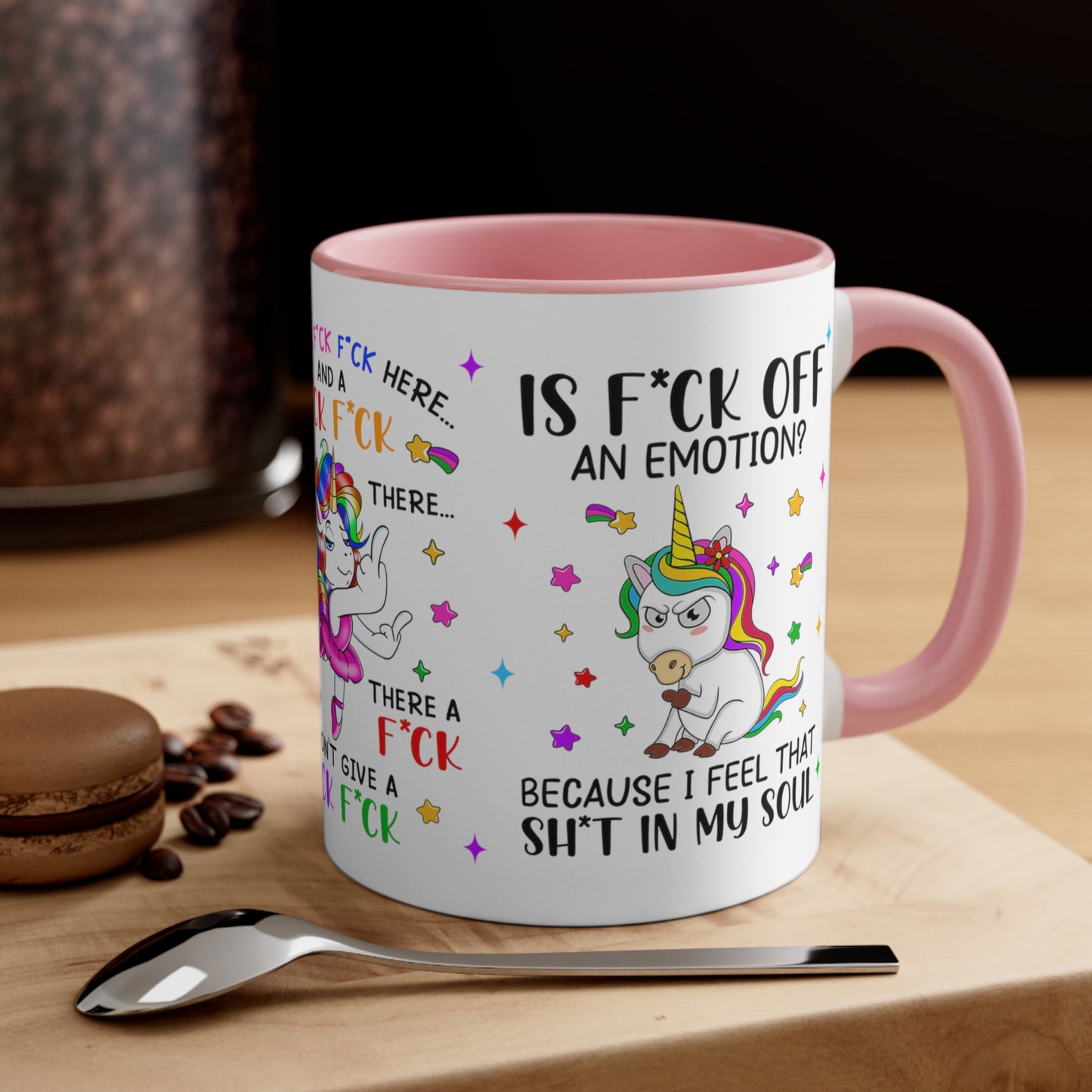 Unicorn Soul 🦄Accent Coffee Mug, 11oz