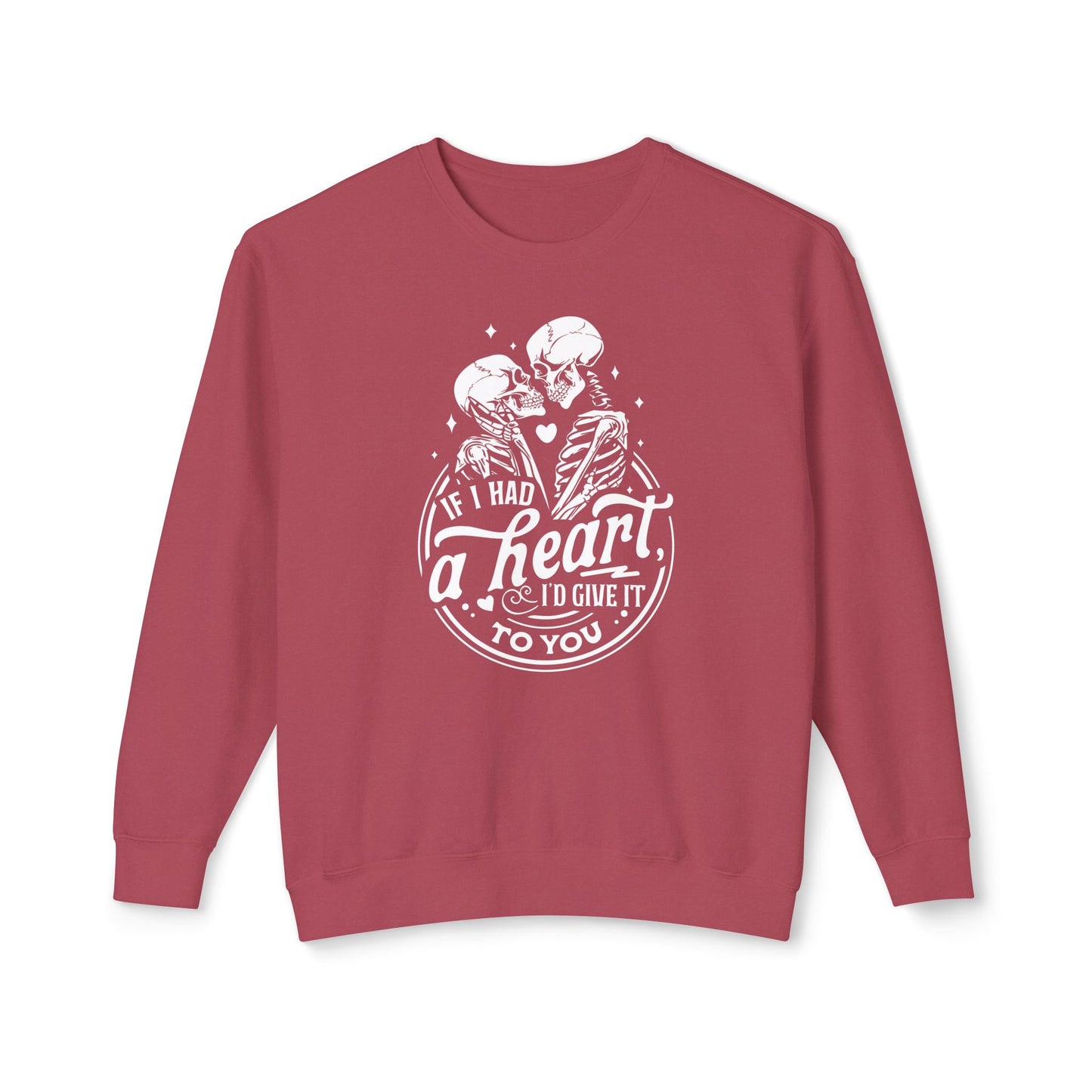 Had a Heart❤️Unisex Lightweight Crewneck Sweatshirt