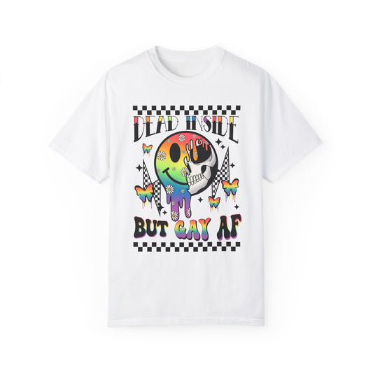 Dead Inside🌈Unisex Garment-Dyed T-shirt