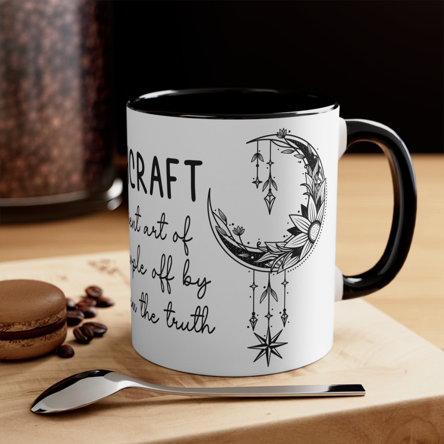 Bitchcraft ✨ Accent Coffee Mug, 11oz